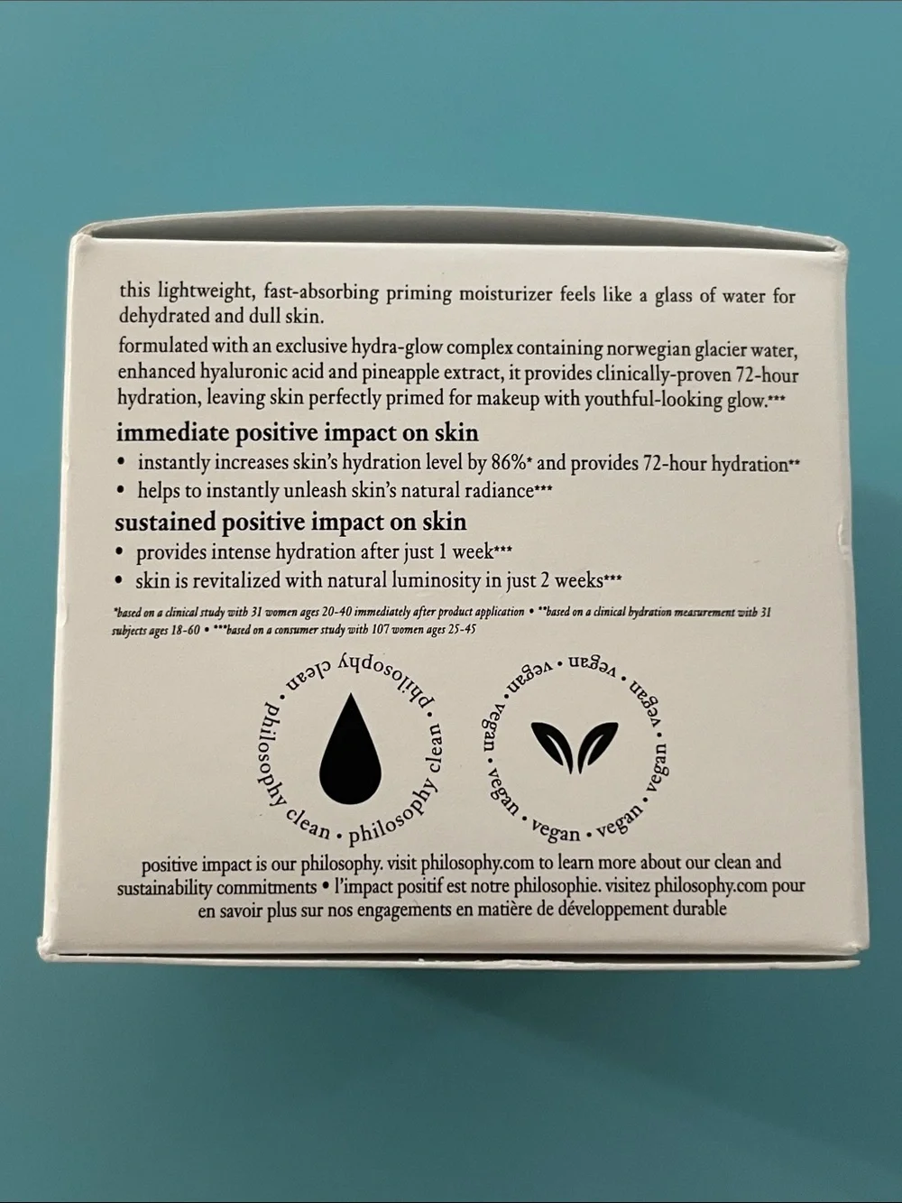 Philosophy Hope in a Jar Water Cream Moisturizer